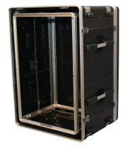 Z 16U Shock Rack Case Molded Polyethylene Series Shock Rack