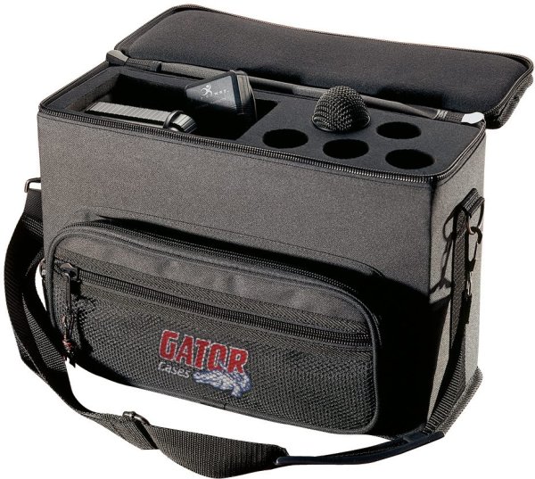 Padded Bag for 5 Wireless Mic Systems