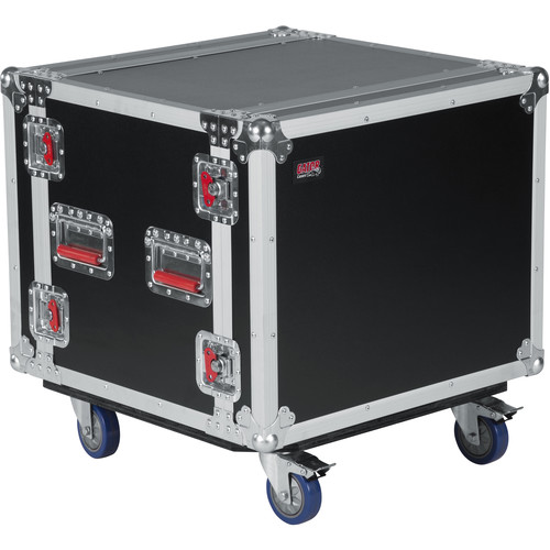 8 Space Tour Style ATA Shock Rack Case with Caster