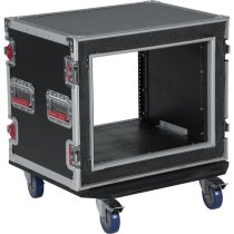 8 Space Tour Style ATA Shock Rack Case with Caster