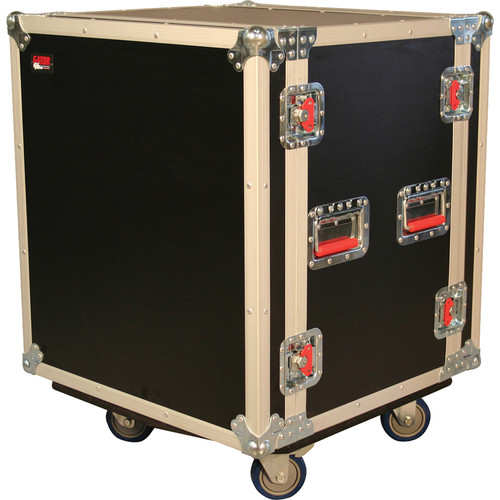 12 Space Tour Style ATA Shock Rack Case with Casters
