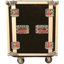 12 Space Tour Style ATA Shock Rack Case with Casters
