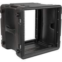 10-Space 10U 19" Deep Molded Audio Rack