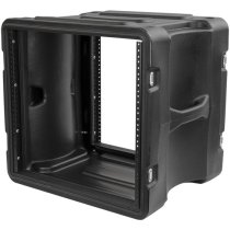 10-Space 10U 19" Deep Molded Audio Rack