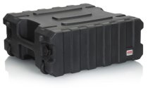 4U, 19" Deep Molded Audio Rack W/ Wheels
