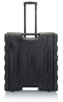 6U, 19" Deep Molded Audio Rack W/ Wheels