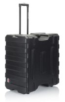 6U, 19" Deep Molded Audio Rack W/ Wheels
