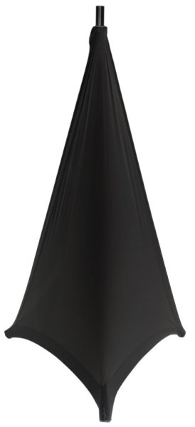 Stretchy Speaker Stand Cover in Black