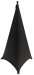 Stretchy Speaker Stand Cover in Black