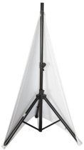 Stretchy Speaker Stand Cover in White