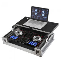 Small Sized DJ Controller Case with Laptop Shelf