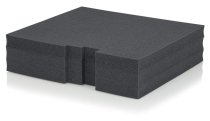 3 Rackworks Replacement Layered Foam for Rack Drawer 3U Insert