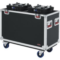 G-Tour Flight Case for Two 250-Style Moving Head Lights (Black)