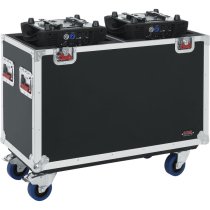 G-Tour Flight Case for Two 250-Style Moving Head Lights (Black)