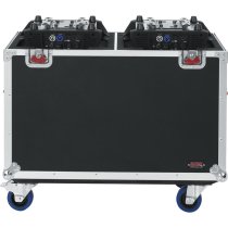 G-Tour Flight Case for Two 250-Style Moving Head Lights (Black)