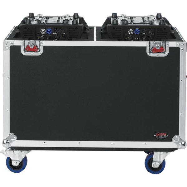 G-Tour Flight Case for Two 250-Style Moving Head Lights (Black)