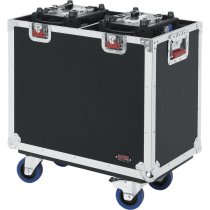 G-Tour Flight Case for Two 350-Style Moving Head Lights (Black)