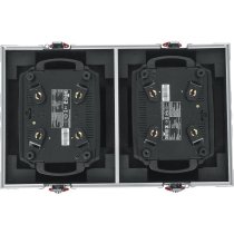 G-Tour Flight Case for Two 350-Style Moving Head Lights (Black)