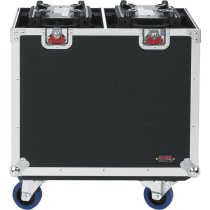 G-Tour Flight Case for Two 350-Style Moving Head Lights (Black)