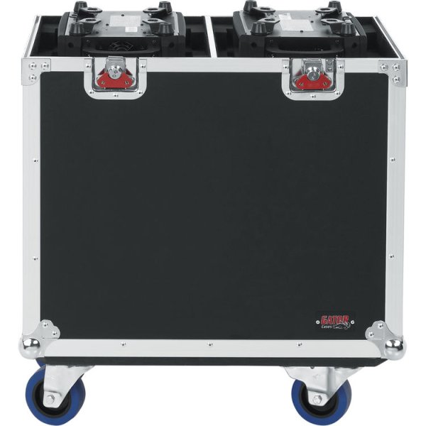 G-Tour Flight Case for Two 350-Style Moving Head Lights (Black)