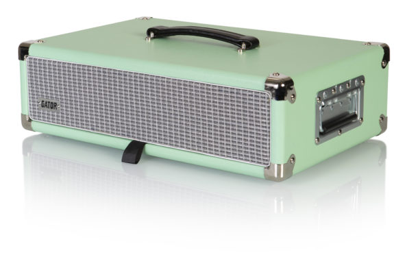Vintage Amp Vibe Rack Case Ð 2U, Seafoam Green