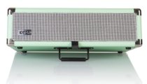Vintage Amp Vibe Rack Case Ð 2U, Seafoam Green