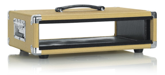 Vintage Amp Vibe Rack Case 2U, Tweed