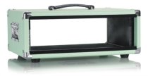 Vintage Amp Vibe Rack Case 3U, Seafoam Green