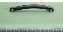 Vintage Amp Vibe Rack Case 3U, Seafoam Green