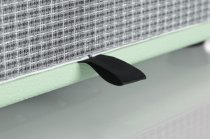 Vintage Amp Vibe Rack Case 3U, Seafoam Green