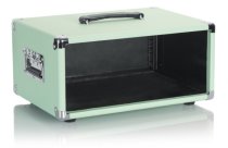 Vintage Amp Vibe Rack Case 4U, Seafoam Green