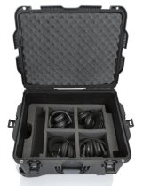 Titan Microphone Series Case For Rodecaster Pro, 4 Mics & 4 Headsets