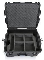 Titan Microphone Series Case For Rodecaster Pro, 4 Mics & 4 Headsets