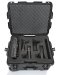 Titan Microphone Series Case For Rodecaster Pro, 4 Mics & 4 Headsets