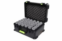 Molded Case With Drops For 30 Mics & TSA Latch