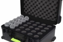 Molded Case With Drops For 30 Mics & TSA Latch