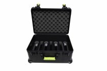 Molded Case For 7 Wireless Mics With TSA Latch