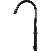 13" Black Gooseneck