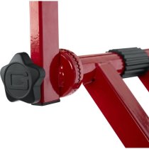 Deluxe 2-Tier X-Style Keyboard Stand (Red)