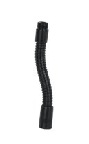 6" Black Gooseneck