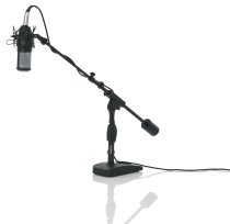 Telescoping Boom Mic Stand Desktop & Bass Drum
