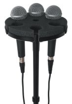 Multi Microphone Tray Holds 6 Microphones