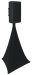 Tripod 360 cover scrim in black