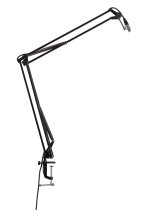 Desk-Mounted Broadcast / Podcast Boom Mic Stand