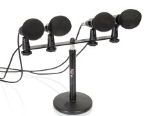 Frameworks 1-To-4 Mic Mount Bar