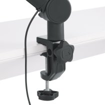 Professional Broadcast Boom Mic Stand With LED Light