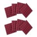 8 Pack of Burgundy 12