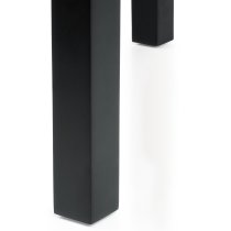 Traditional Wooden Piano Bench, Black