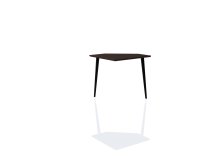 Elite Series Furniture Desk Corner Section, Dark Walnut
