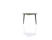Elite Series Furniture Desk Corner Section, Driftwood Grey